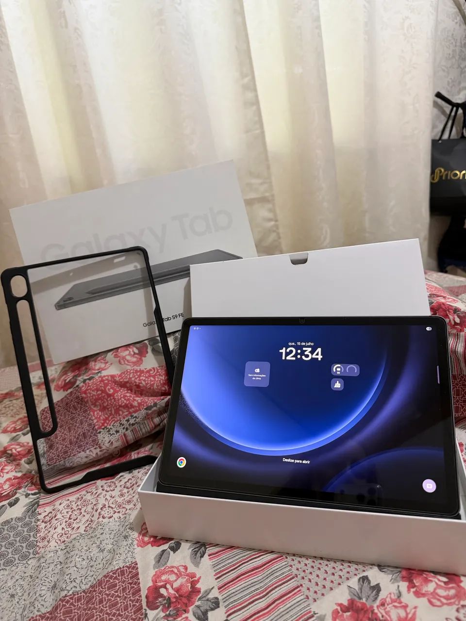 TAB S9 FE - COM NOTA FISCAL E CAIXA - Foto 4