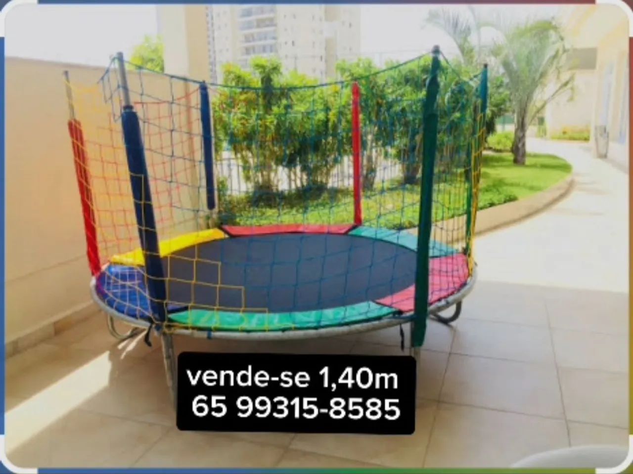 Vende-se cama elástica 