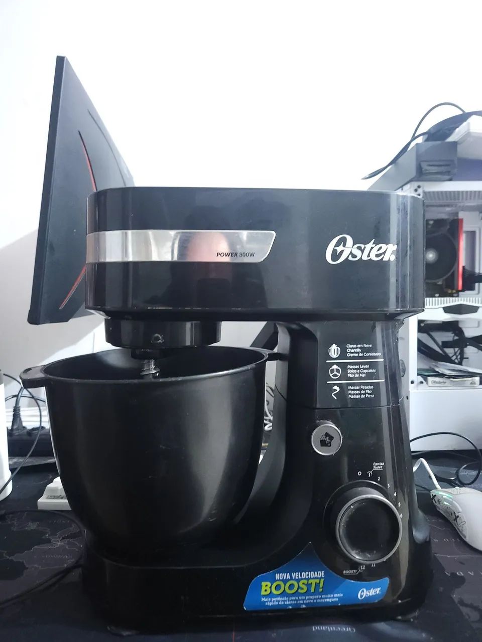 Batedeira planetaria Oster 800w completa - Foto 2