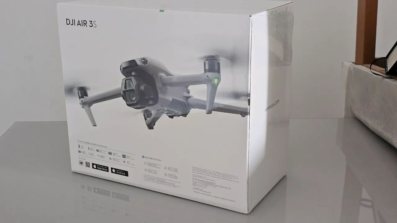 Dji Air 3s Flymore combo com Rcn3 lacrado Anatel - Foto 5