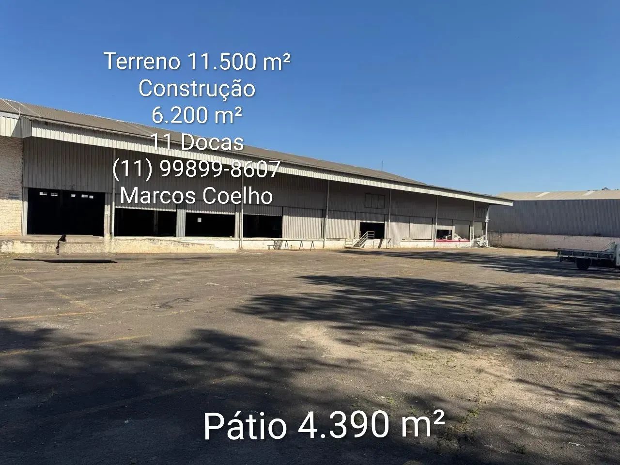 Galpão Logístico Docas e Pátio