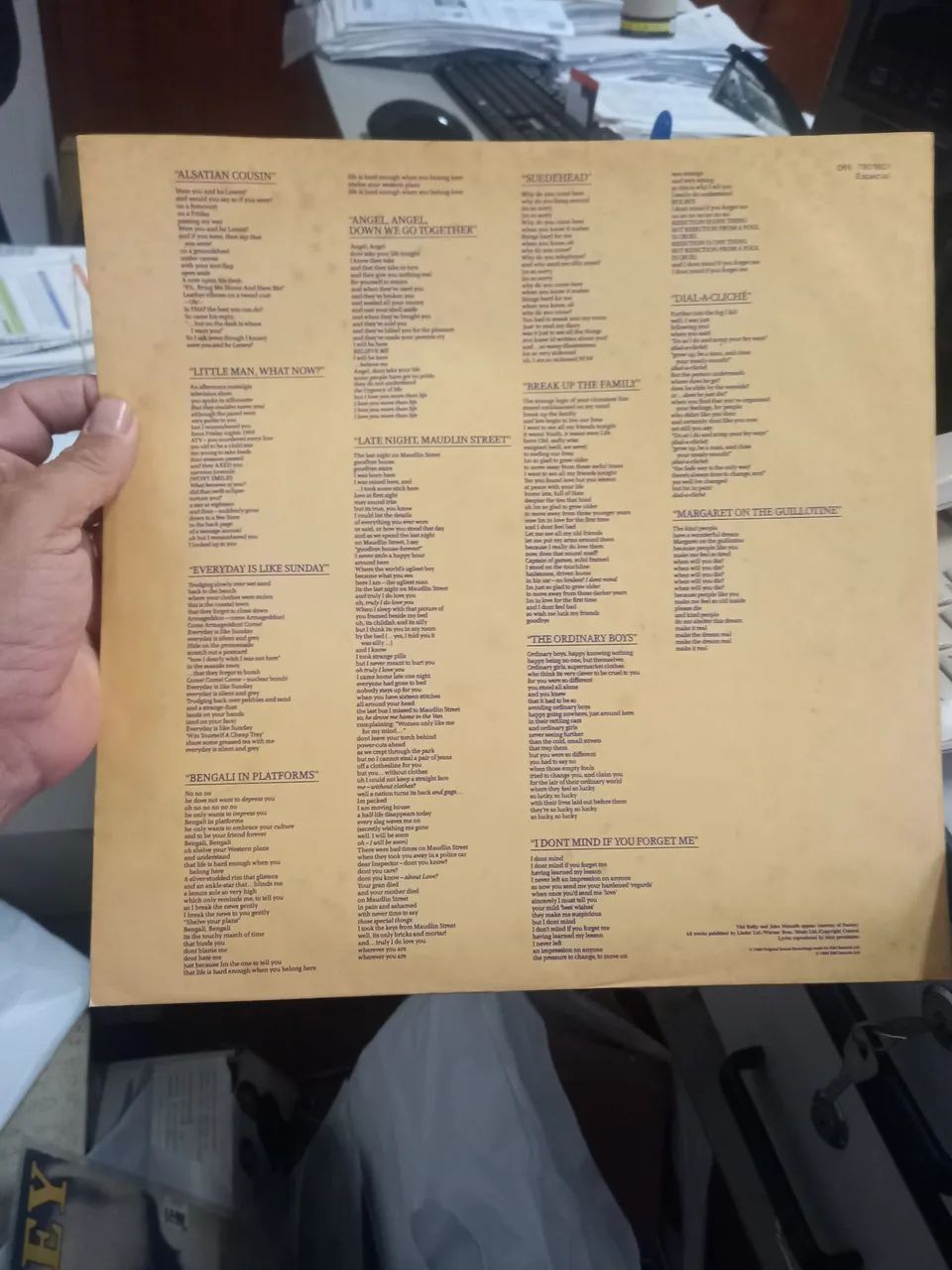 DISCO DE VINIL MORRISSEY VIVA HATE - Foto 4