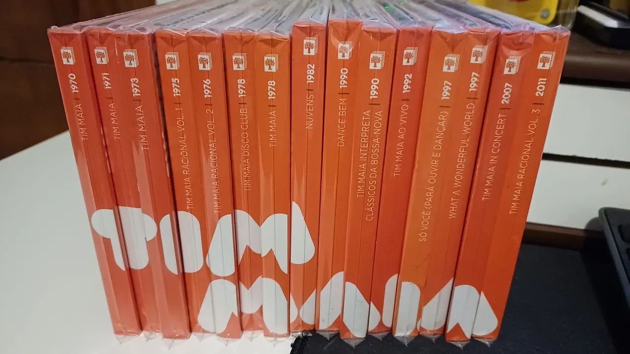 Coleção Tim Maia Editora Abril Completo 15 cds