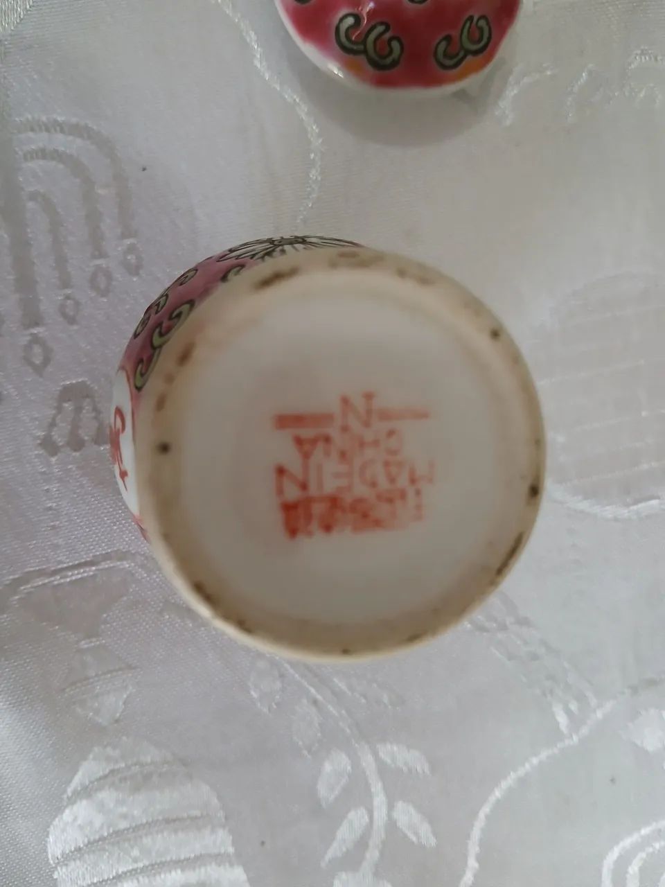 Potiche em miniatura, porcelana. - Foto 2