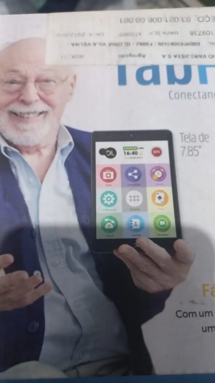 tablet dl 100 reais com defeito