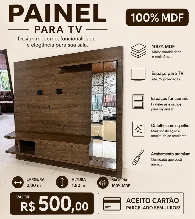 Painel para Tv