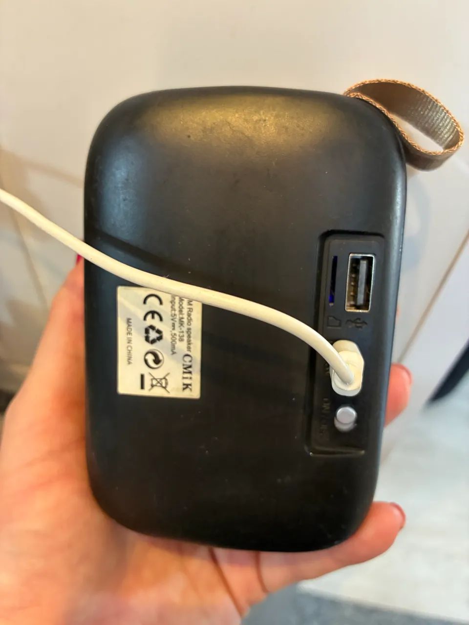 Caixa de som Bluetooth T&G Vermelha - Foto 5