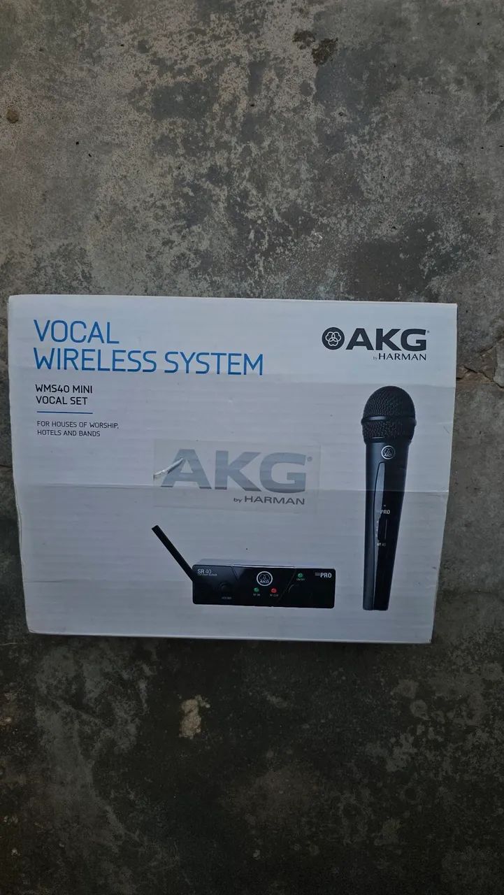 Microfone AKG WMS40 Mini
