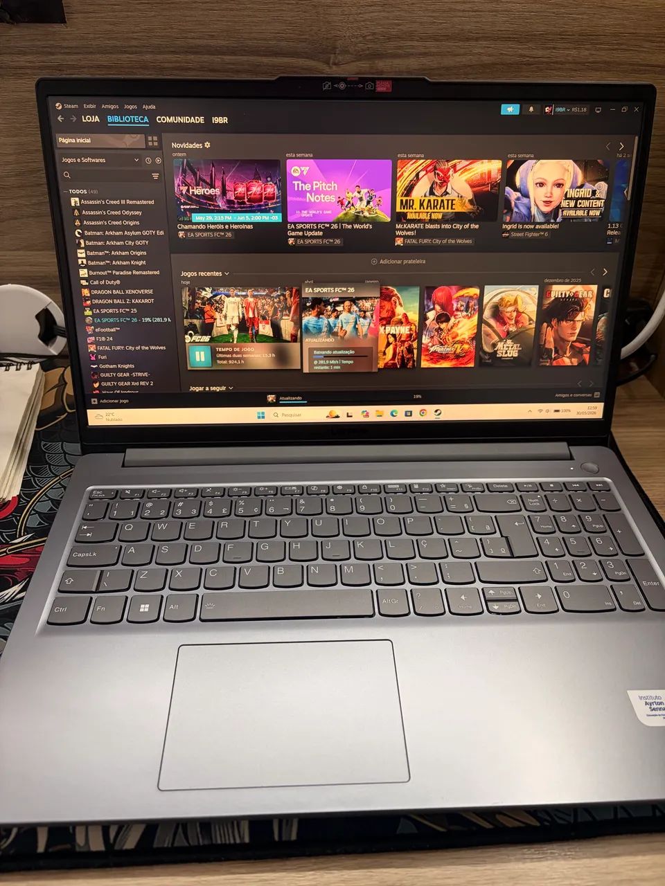 NOTEBOOK GAMER LOQ LENOVO - Ñ aceito OLXPAY - Foto 3