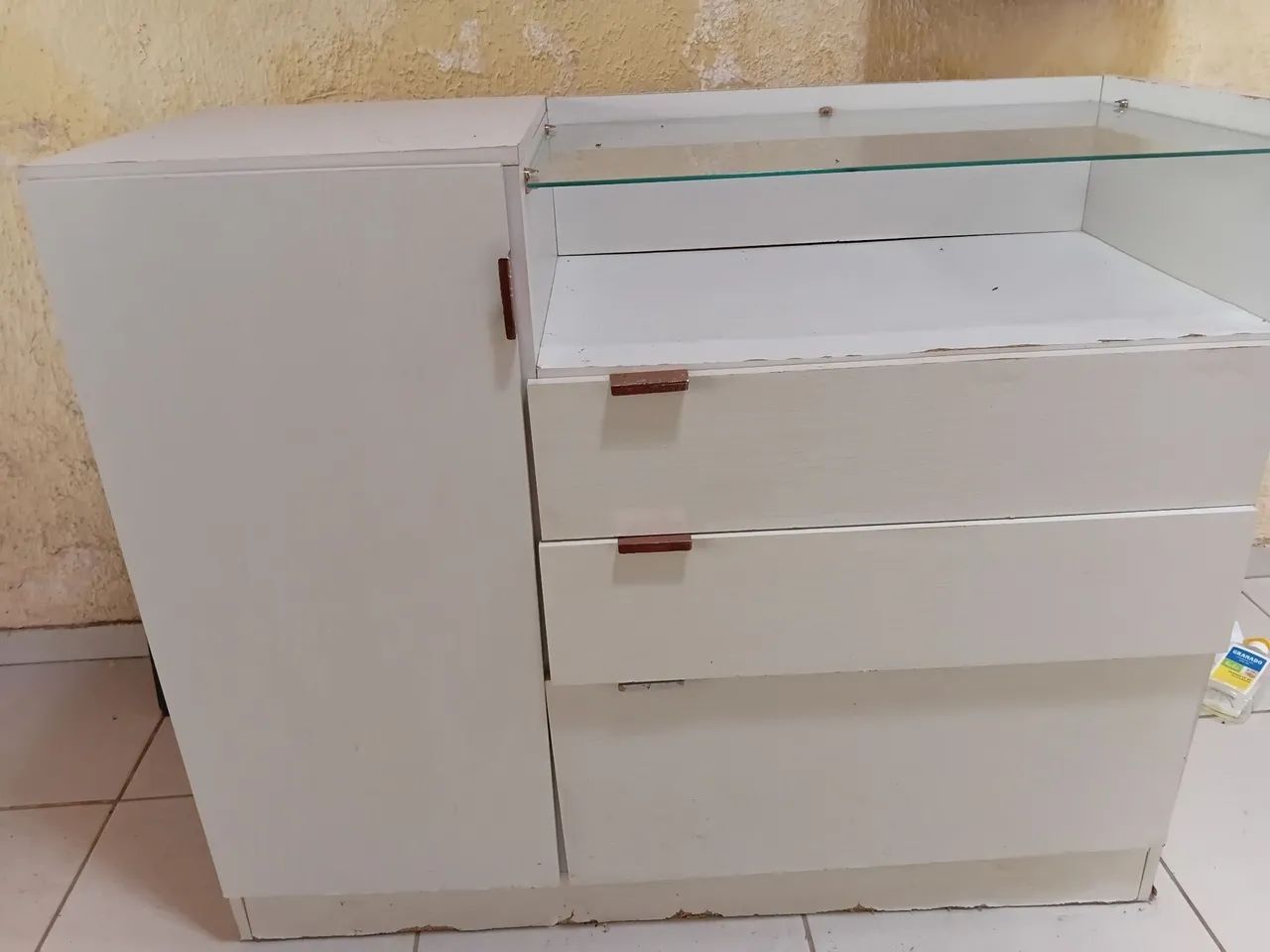 Cômoda branca 100% mdf