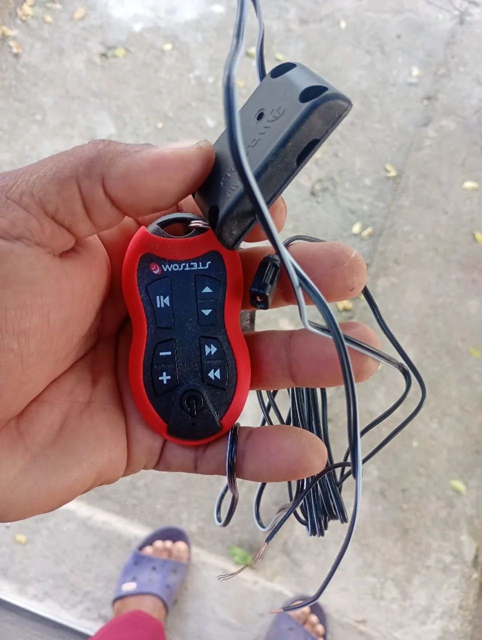 Controle de som longa distância 