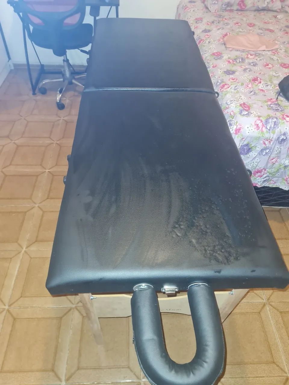 Maca maleta dobrável, sem orifício na maca. - Foto 3