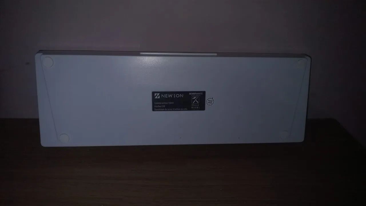 Teclado Mecânico Gamer 60% Rgb Switch Blue