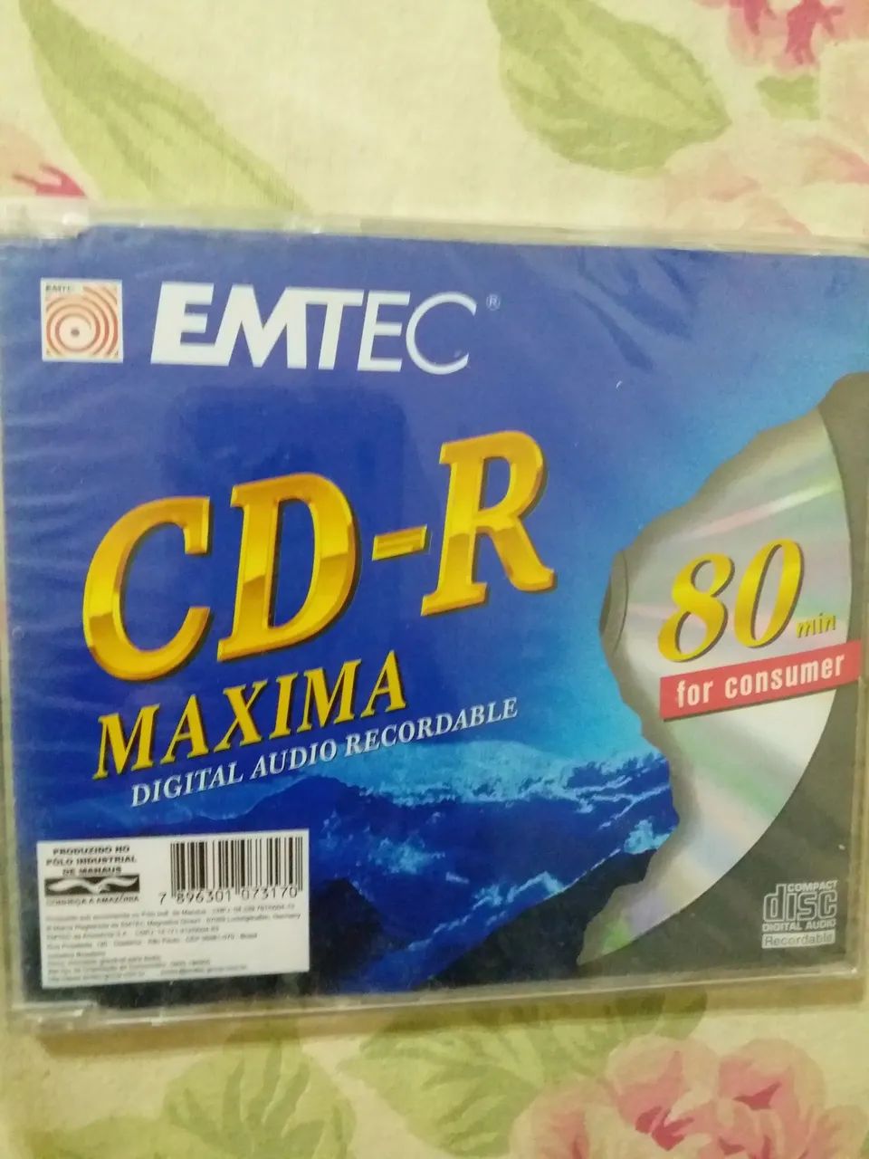 CDR DIGITAL AUDIO 80MIN PARA GRAVADORES DE MESA 