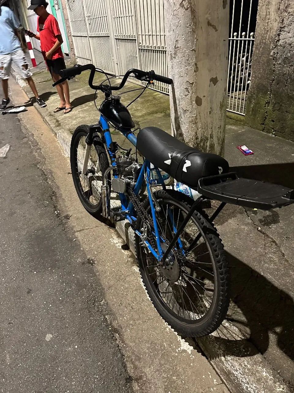 Motorizada azul 82cc