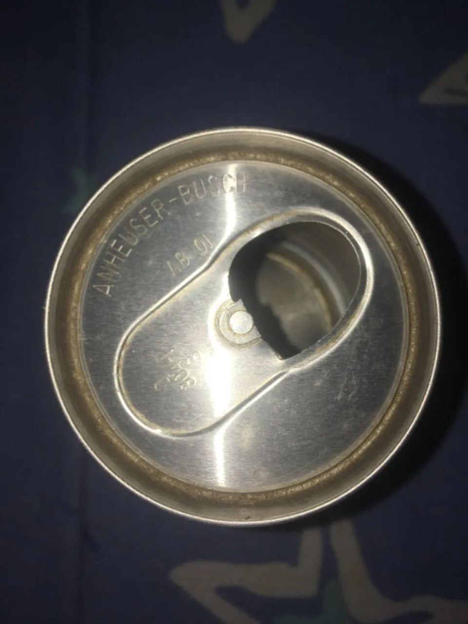 Lata Budweiser de 237 ml (Mini) - Década de 90 - Foto 2