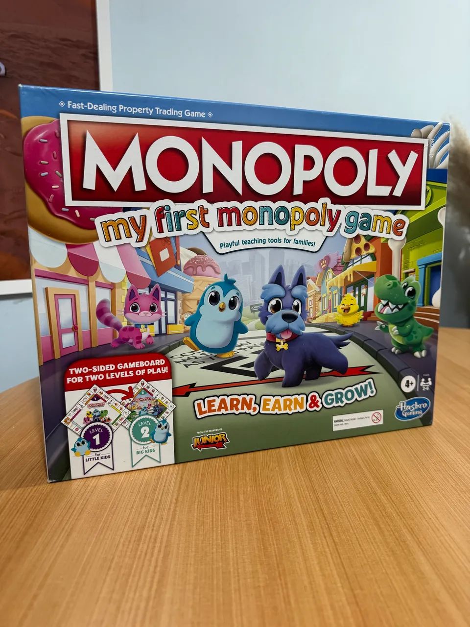 Jogo de Tabuleiro Monopoly: My First Monopoly Game - Hasbro Gaming