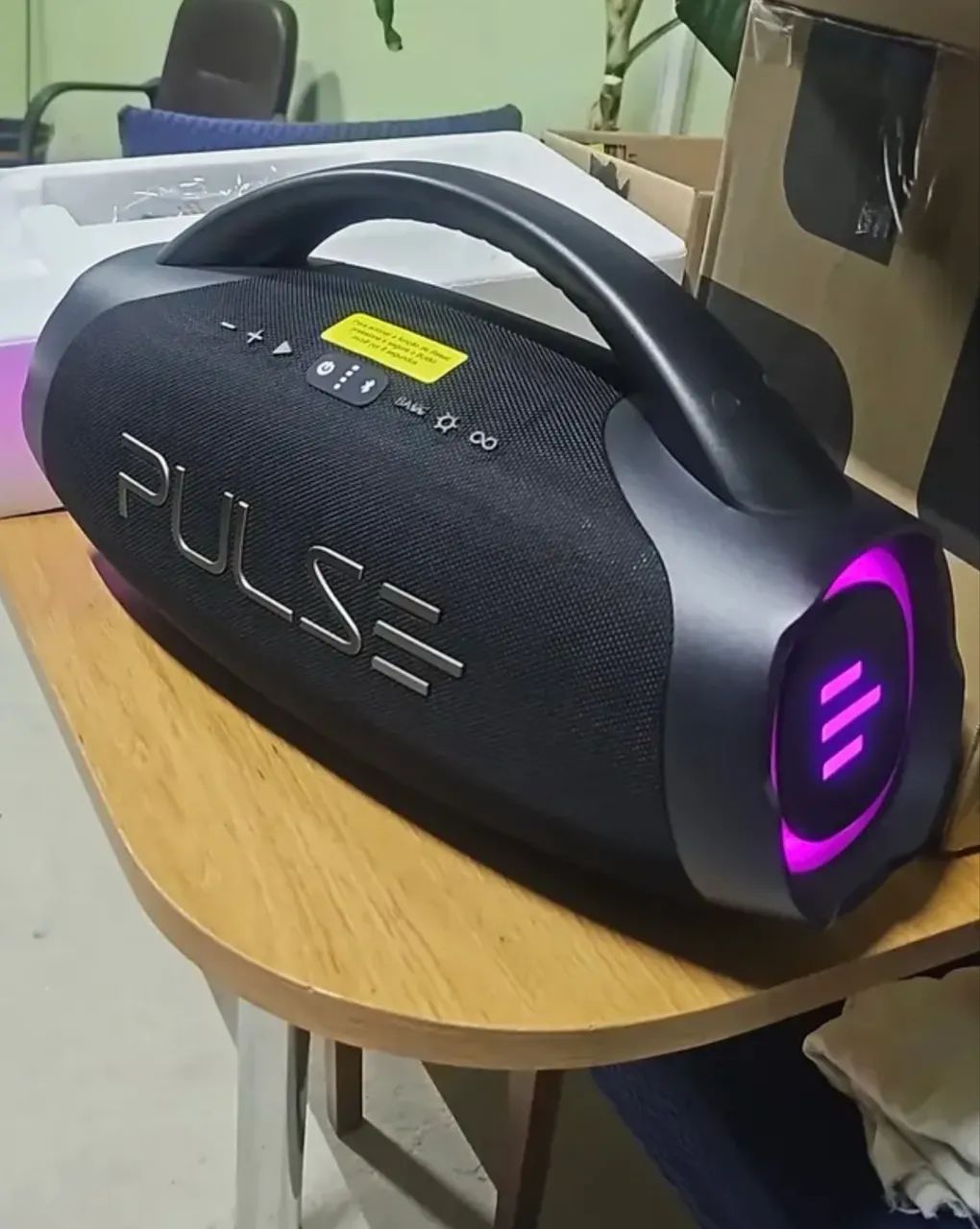 Caixa Bluetooth Pulse X Boombox 220W