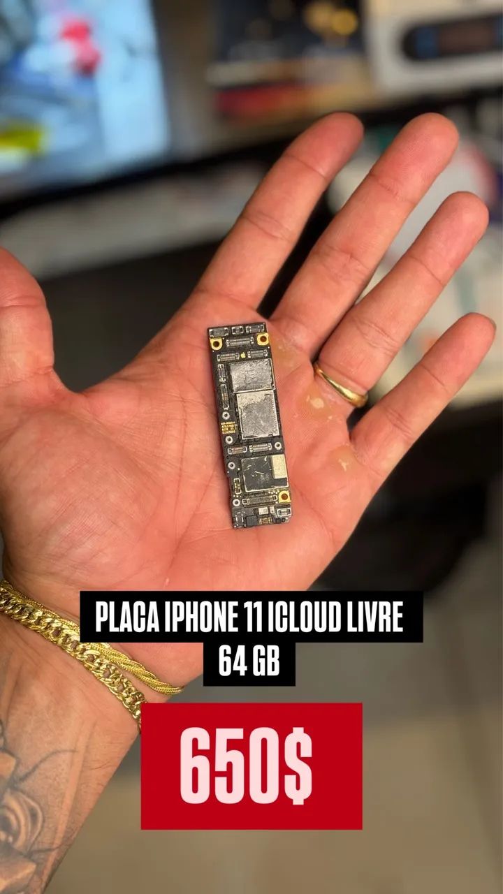 Placa iphone 11 64gb 