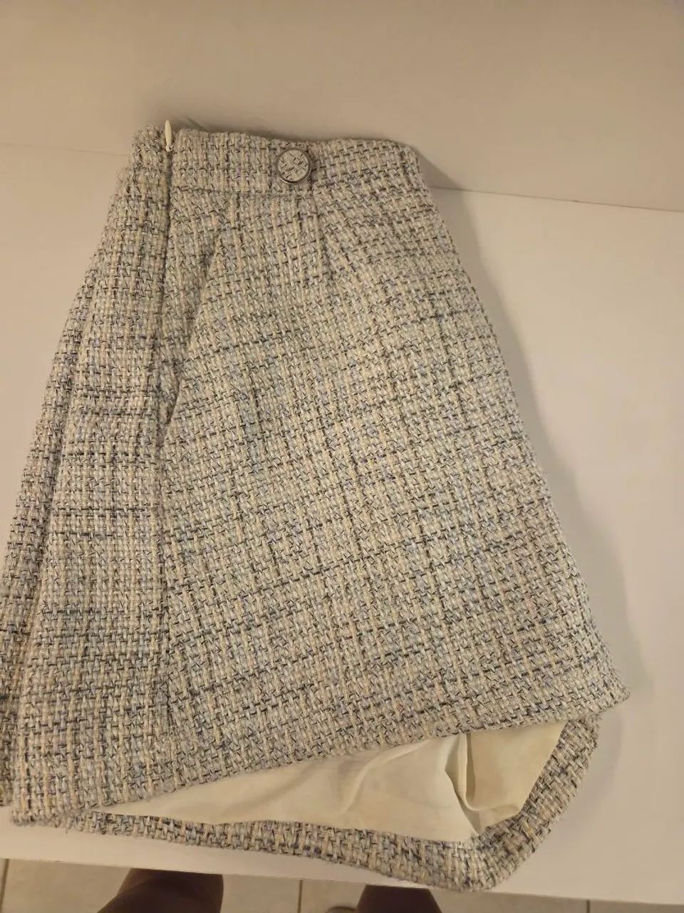 Short em tweed tamanho P - Foto 2