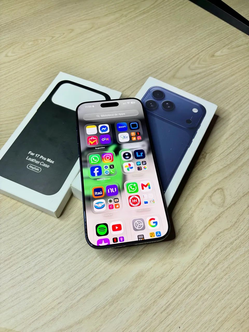 iPhone 17 pro Max 512gb azul ! - Foto 3