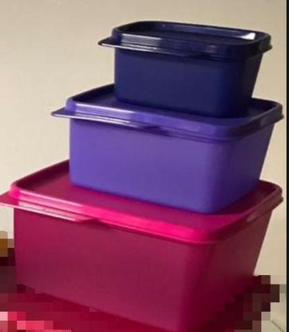 Combo 3 peças Basic line Tupperware 2