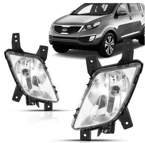 Par Farol Milha Neblina Auxiliar Kia Sportage 2011 2012 2013
