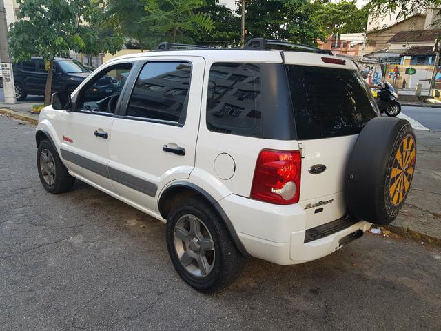 EcoSport 1.6 xlt 2008 completa muito nova GNV - Foto 8