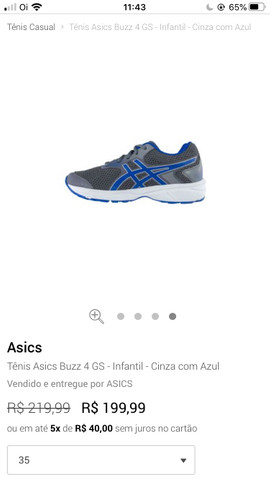 tenis asics 32
