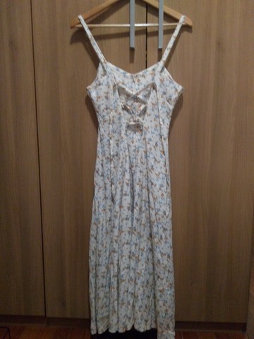 Vestido midi estampado flor - Foto 2
