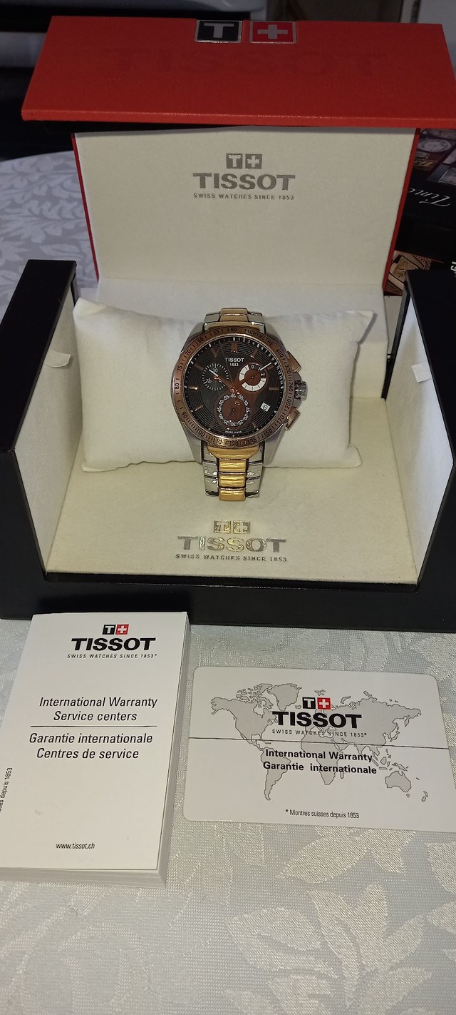 Rel gio Tissot T024417A Su o Acess rios Jardim das Esmeraldas