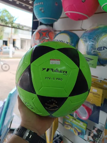 Bola de Futevôlei AX Esportes Amarelo e Preto - Mercadão Dos