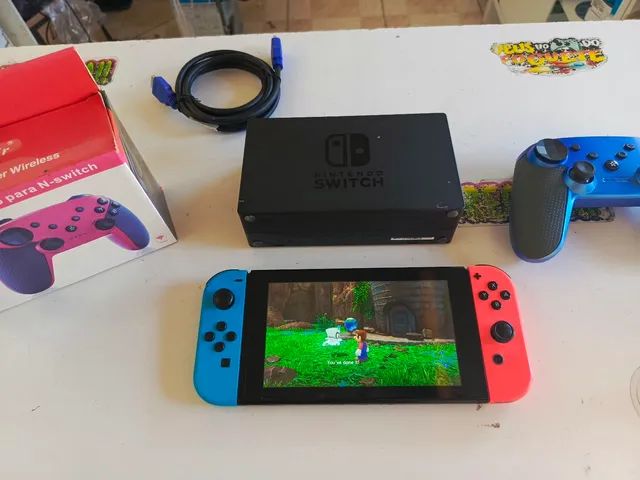 Nintendo switch desbloqueado 64 gigas  - Foto 2