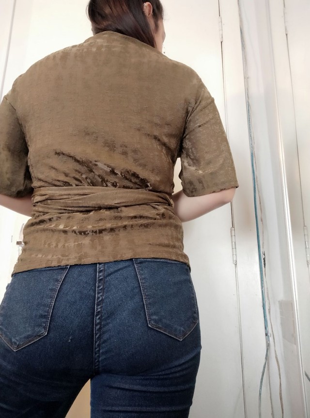 Blusa transpassada zara - Foto 2