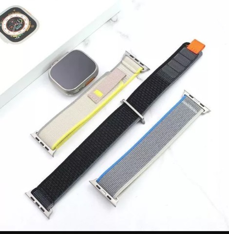 Pulseira Nylon  Loop Trail P/ Apple Watch Ultra 42 44 45 49mm - Foto 2