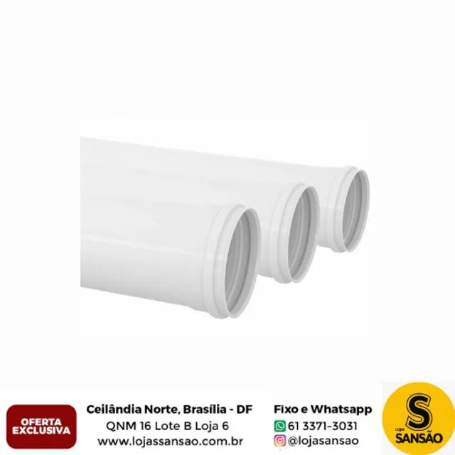Tupo esgoto PVC 100 - Foto 2