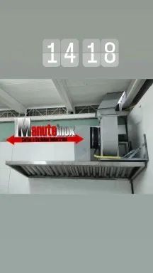 Coifa inox sob medida industrial inoxidável - Foto 2