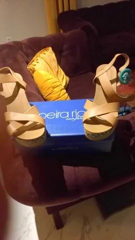 Sandália Beira Rio Plataforma Exclusiva Calça 38_39 - Foto 5