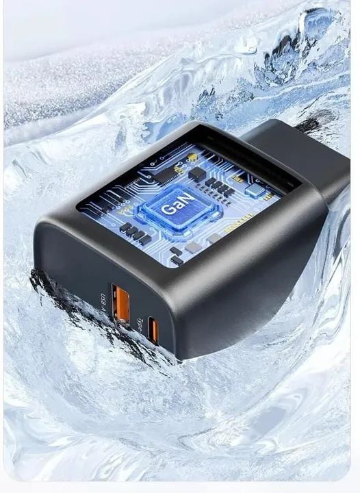 Carregador Rápido Toocki-GaN USB Tipo C, PD 30W - Foto 2