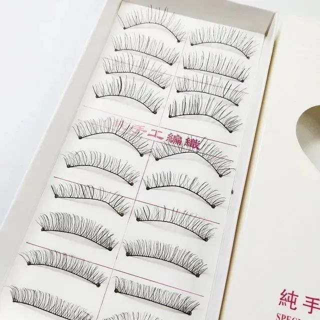 Kit De Cilios Postiços Com 10 Pares