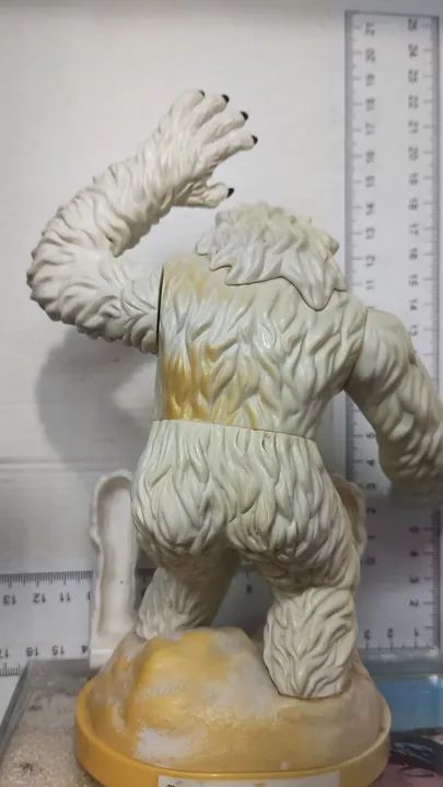 Raro Wampa de Star Wars Hasbro 2007 - Foto 4