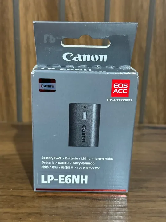 Bateria Canon Lp E6nh -original E Lacrada - Pronta Entrega