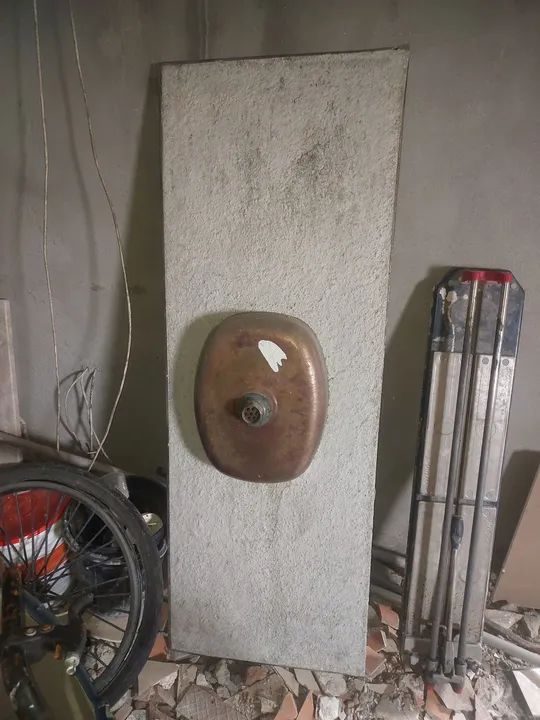 Pia de inox para cozinha - usada 1,52x54 aceito ofertas - Foto 2