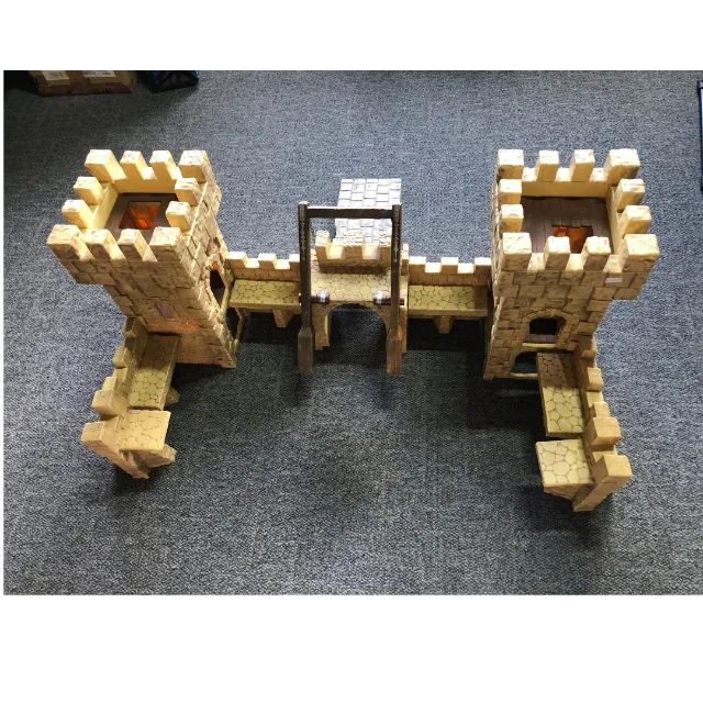 Schleich 40191 Castelo Medieval Colecionável Raridade No Brasil 27,5 x 58,5 x 38,5 cm - Foto 6