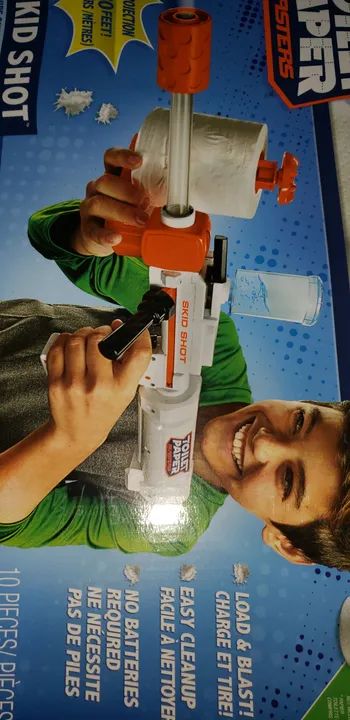 Brinquedo de Papel Higiênico - Skid Shot