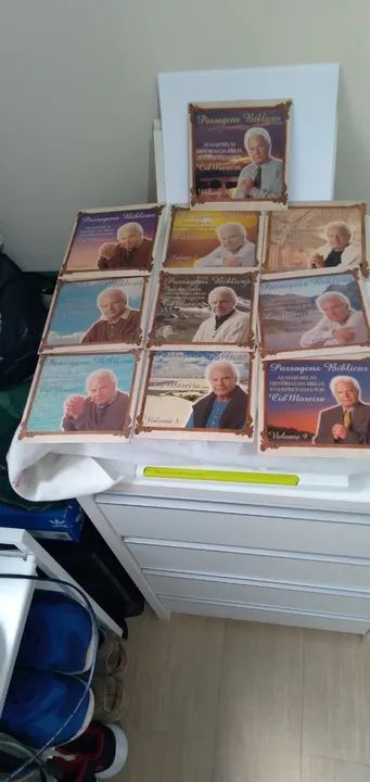 Coleção Cds Cid Moreira 10 volumes Histórias da Biblia - Foto 4