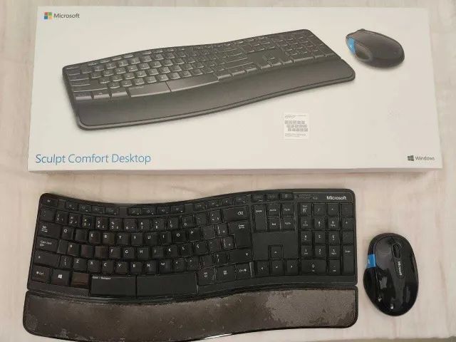 Teclado microsoft sculpt online comfort