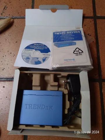 Roteador Router TW100-BRV204 Trendnet