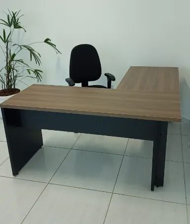 Mesa em L - Estação de Trabalho - Mesa Escritório