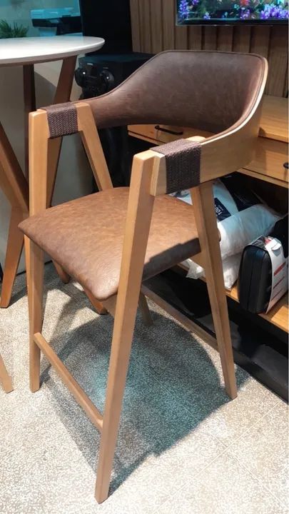 Banqueta maya madeira maciça  - Foto 3